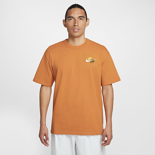 Tee shirt nike orange femme best sale